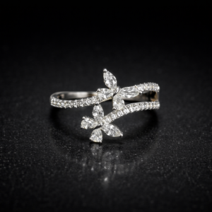 srebrna večslojna verižica v kompletu z zapestnico